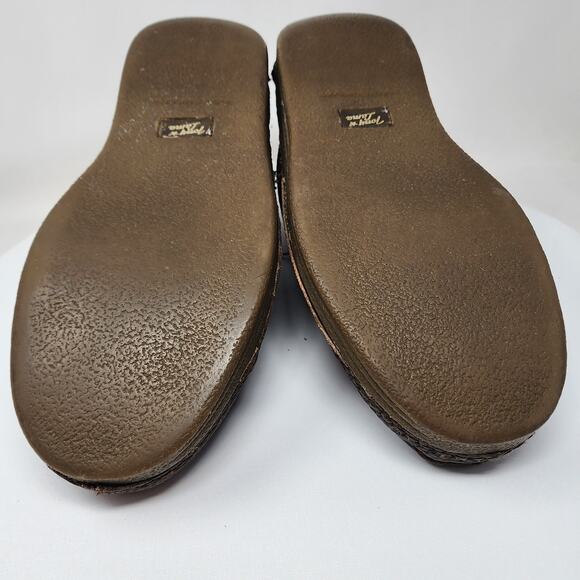 Tony Lama Walnut Forge Bison Chukka Boots Men 13D Brown Leather Moc Toe CAV0902 - Picture 13 of 14